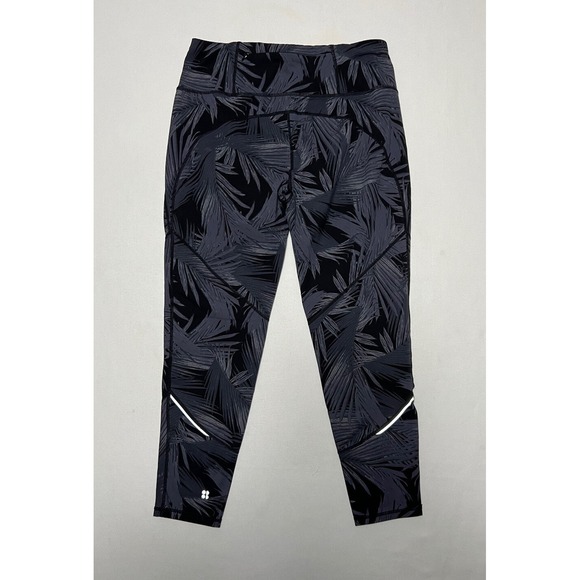 Sweaty Betty The Power Leggings Size Large 7/8 Length Gym Yoga Pilates - Picture 2 of 8
